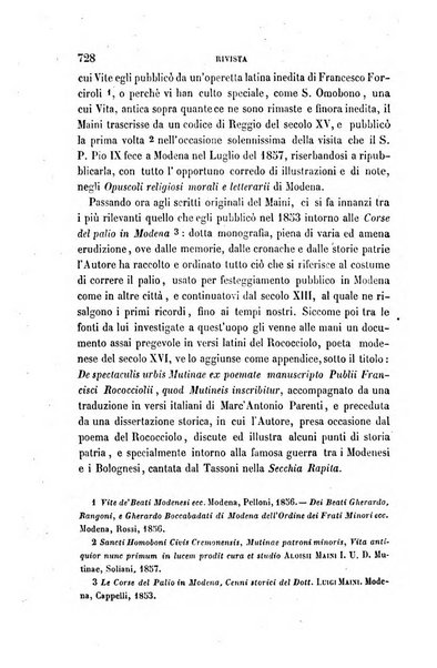 La civiltà cattolica pubblicazione periodica per tutta l'Italia