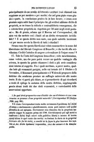 La civiltà cattolica pubblicazione periodica per tutta l'Italia