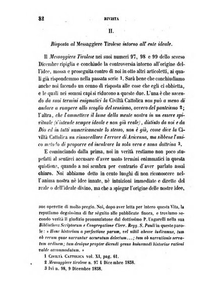 La civiltà cattolica pubblicazione periodica per tutta l'Italia