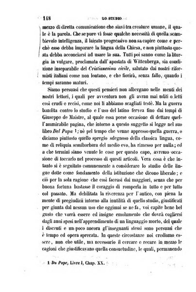 La civiltà cattolica pubblicazione periodica per tutta l'Italia