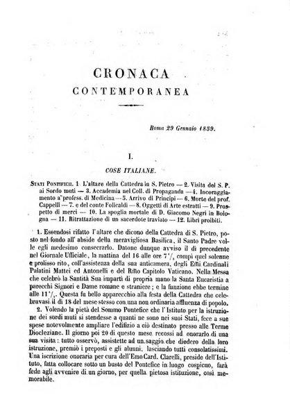 La civiltà cattolica pubblicazione periodica per tutta l'Italia