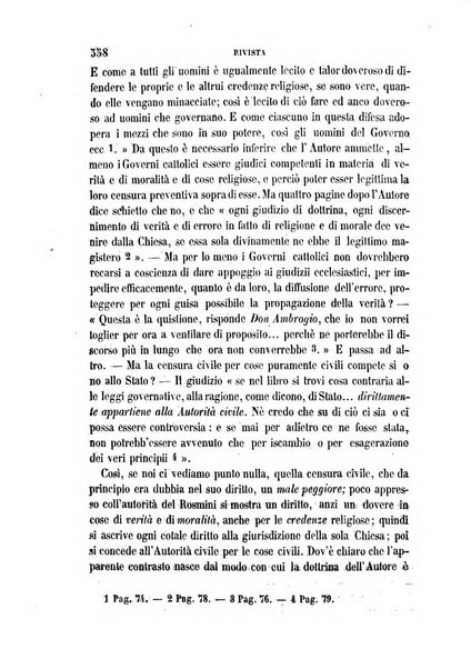 La civiltà cattolica pubblicazione periodica per tutta l'Italia