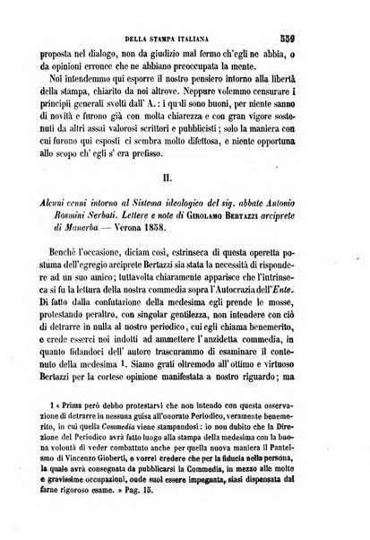 La civiltà cattolica pubblicazione periodica per tutta l'Italia