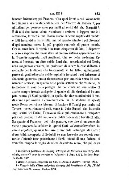 La civiltà cattolica pubblicazione periodica per tutta l'Italia