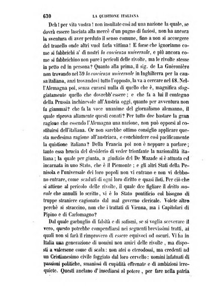 La civiltà cattolica pubblicazione periodica per tutta l'Italia