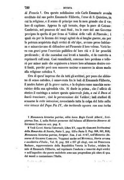 La civiltà cattolica pubblicazione periodica per tutta l'Italia