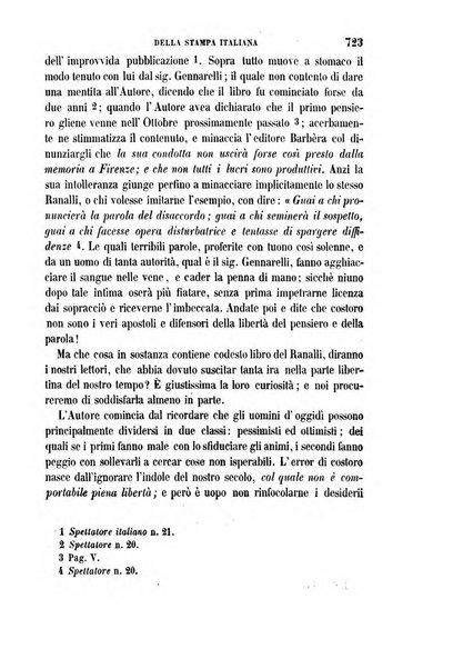 La civiltà cattolica pubblicazione periodica per tutta l'Italia