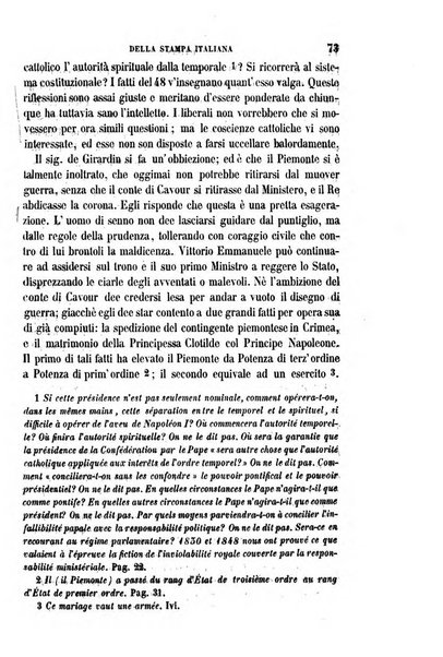 La civiltà cattolica pubblicazione periodica per tutta l'Italia