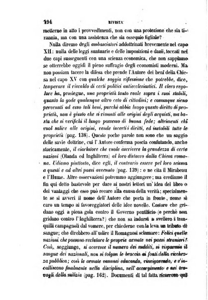 La civiltà cattolica pubblicazione periodica per tutta l'Italia