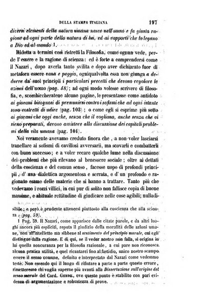 La civiltà cattolica pubblicazione periodica per tutta l'Italia