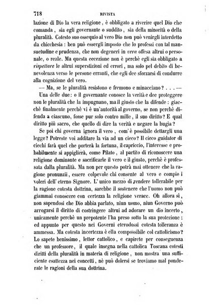 La civiltà cattolica pubblicazione periodica per tutta l'Italia