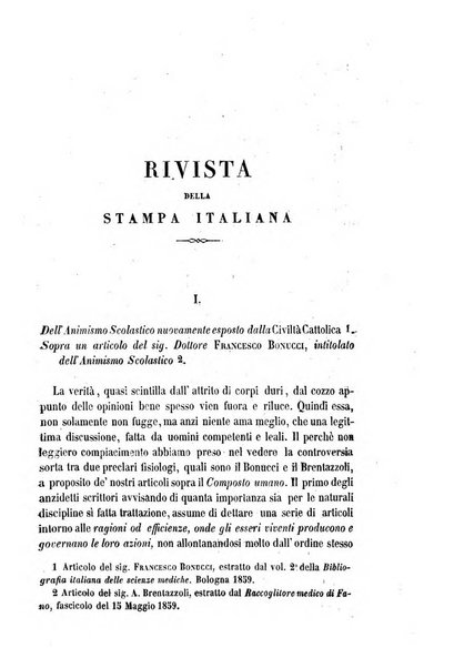 La civiltà cattolica pubblicazione periodica per tutta l'Italia