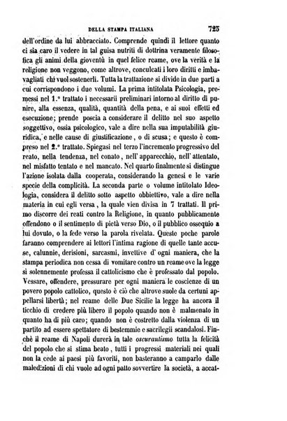 La civiltà cattolica pubblicazione periodica per tutta l'Italia