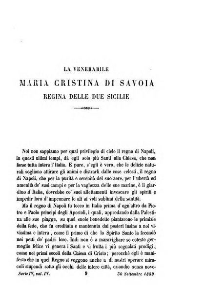 La civiltà cattolica pubblicazione periodica per tutta l'Italia