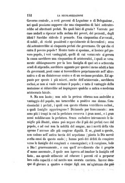 La civiltà cattolica pubblicazione periodica per tutta l'Italia