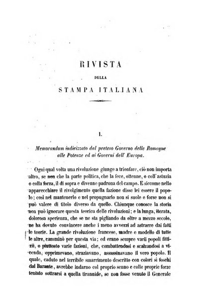 La civiltà cattolica pubblicazione periodica per tutta l'Italia