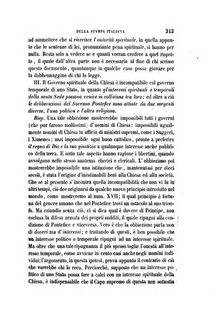 La civiltà cattolica pubblicazione periodica per tutta l'Italia