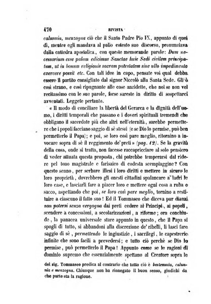 La civiltà cattolica pubblicazione periodica per tutta l'Italia