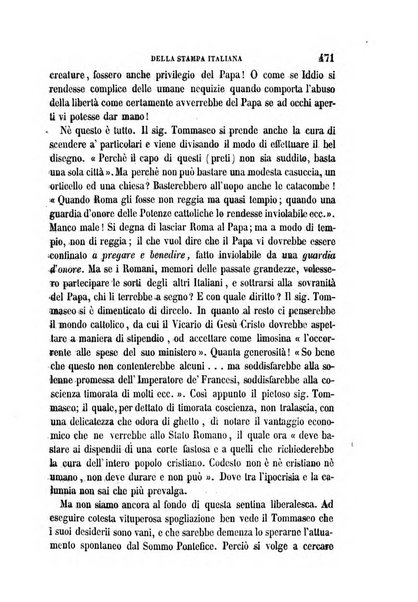 La civiltà cattolica pubblicazione periodica per tutta l'Italia