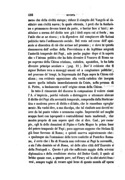 La civiltà cattolica pubblicazione periodica per tutta l'Italia