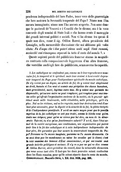 La civiltà cattolica pubblicazione periodica per tutta l'Italia