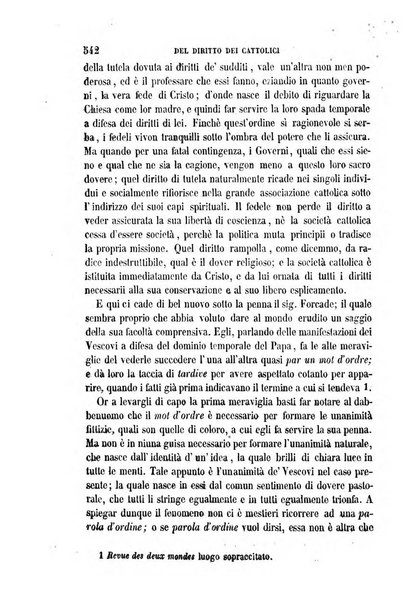 La civiltà cattolica pubblicazione periodica per tutta l'Italia