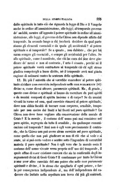 La civiltà cattolica pubblicazione periodica per tutta l'Italia