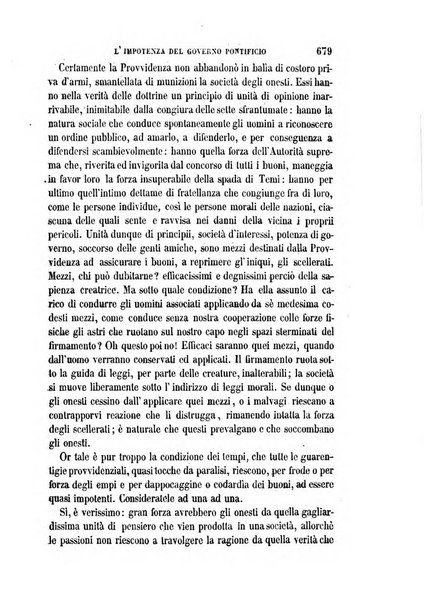 La civiltà cattolica pubblicazione periodica per tutta l'Italia