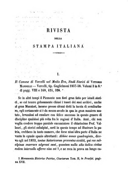 La civiltà cattolica pubblicazione periodica per tutta l'Italia