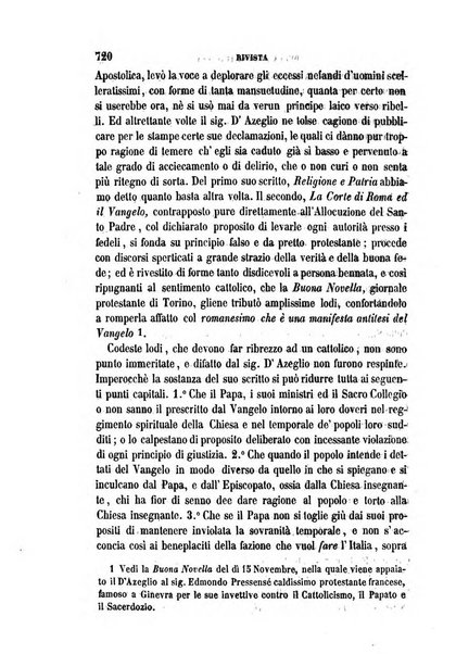 La civiltà cattolica pubblicazione periodica per tutta l'Italia