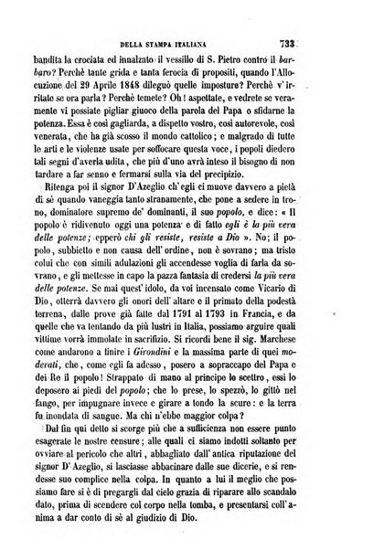 La civiltà cattolica pubblicazione periodica per tutta l'Italia