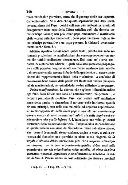 La civiltà cattolica pubblicazione periodica per tutta l'Italia