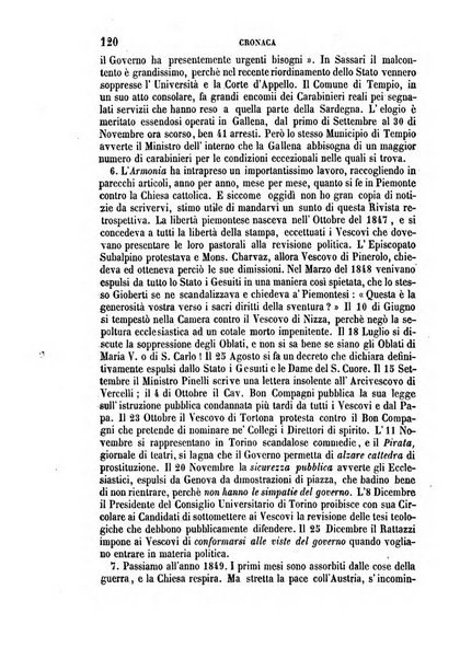 La civiltà cattolica pubblicazione periodica per tutta l'Italia