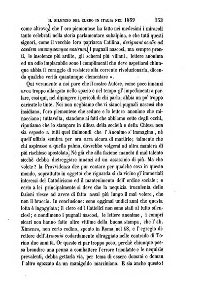 La civiltà cattolica pubblicazione periodica per tutta l'Italia