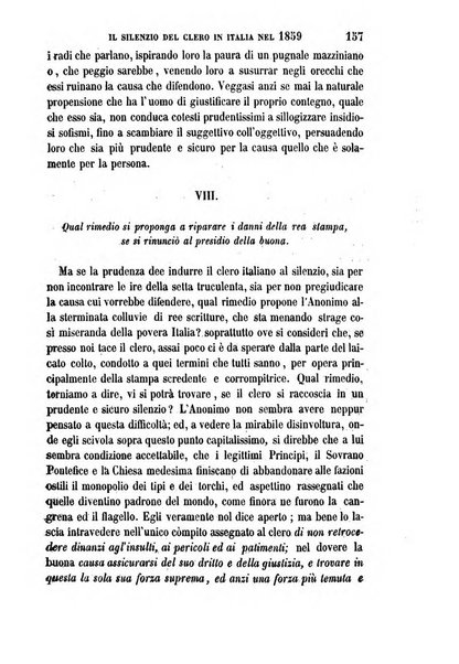 La civiltà cattolica pubblicazione periodica per tutta l'Italia