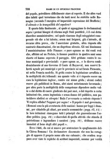 La civiltà cattolica pubblicazione periodica per tutta l'Italia