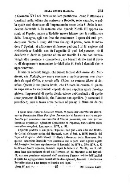 La civiltà cattolica pubblicazione periodica per tutta l'Italia