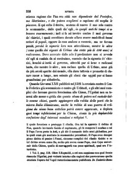 La civiltà cattolica pubblicazione periodica per tutta l'Italia