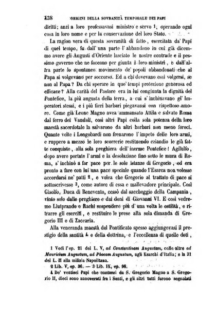 La civiltà cattolica pubblicazione periodica per tutta l'Italia