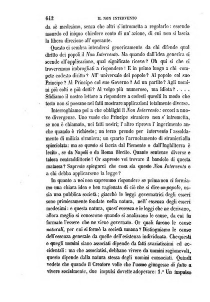 La civiltà cattolica pubblicazione periodica per tutta l'Italia