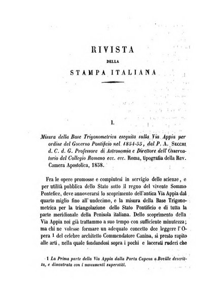 La civiltà cattolica pubblicazione periodica per tutta l'Italia