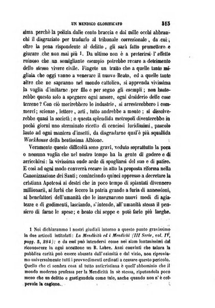 La civiltà cattolica pubblicazione periodica per tutta l'Italia