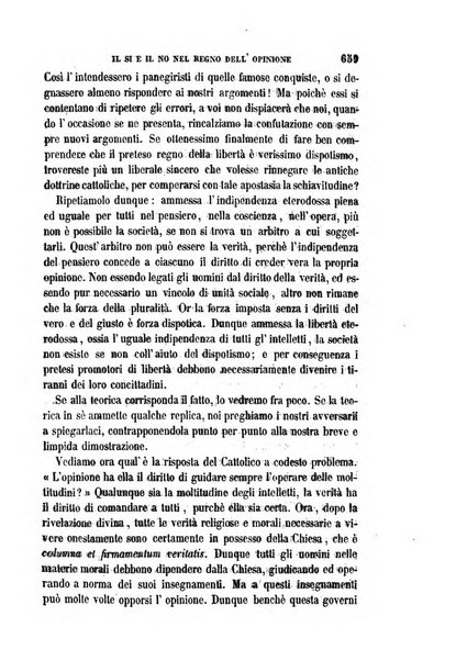 La civiltà cattolica pubblicazione periodica per tutta l'Italia