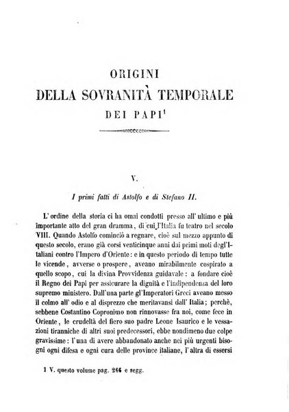 La civiltà cattolica pubblicazione periodica per tutta l'Italia