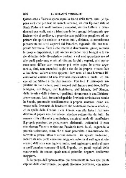 La civiltà cattolica pubblicazione periodica per tutta l'Italia