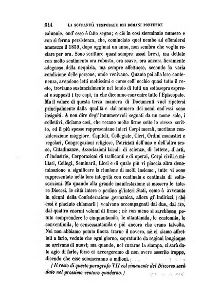 La civiltà cattolica pubblicazione periodica per tutta l'Italia