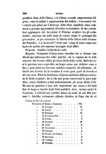 La civiltà cattolica pubblicazione periodica per tutta l'Italia