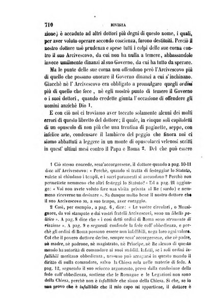 La civiltà cattolica pubblicazione periodica per tutta l'Italia