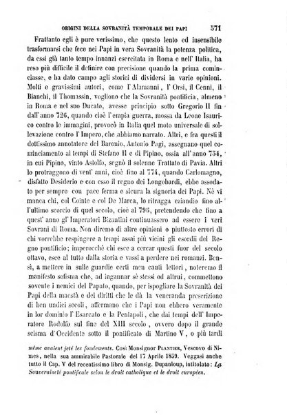 La civiltà cattolica pubblicazione periodica per tutta l'Italia