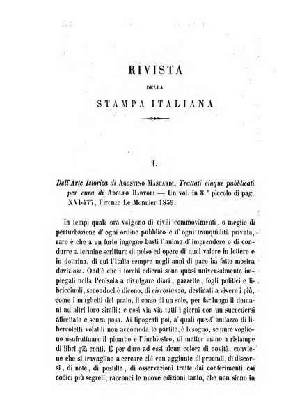 La civiltà cattolica pubblicazione periodica per tutta l'Italia